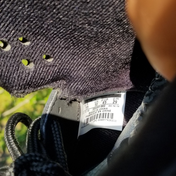 SOLD.....Jordan 3lab5 Black/ Metallic size 11 men - Picture 5 of 6